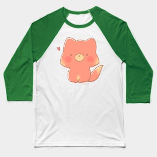 Cute little fox Baseball T-Shirt